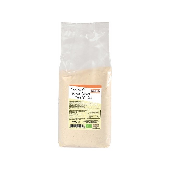 Fior di Loto Farina fine di grano tenero 0 biologico 1000 g Fior di Loto Farina fine di grano tenero 0 biologico 1000 g