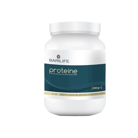 Barilife proteine polvere barattolo alimento fini medici 340g Barilife proteine polvere barattolo alimento fini medici 340g