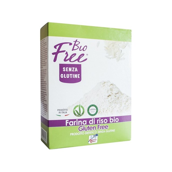 La Finestra sul cielo bio free farina di riso biologica vegan 400 g La Finestra sul cielo bio free farina di riso biologica vegan 400 g