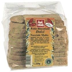 Baule volante Fette biscottate dolci nocciola malto 250 g