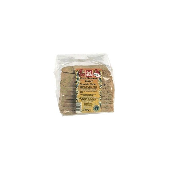 Baule volante Fette biscottate dolci nocciola malto 250 g