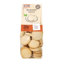 Fior di loto Fior di biscotti cocco alimento bio 250 g