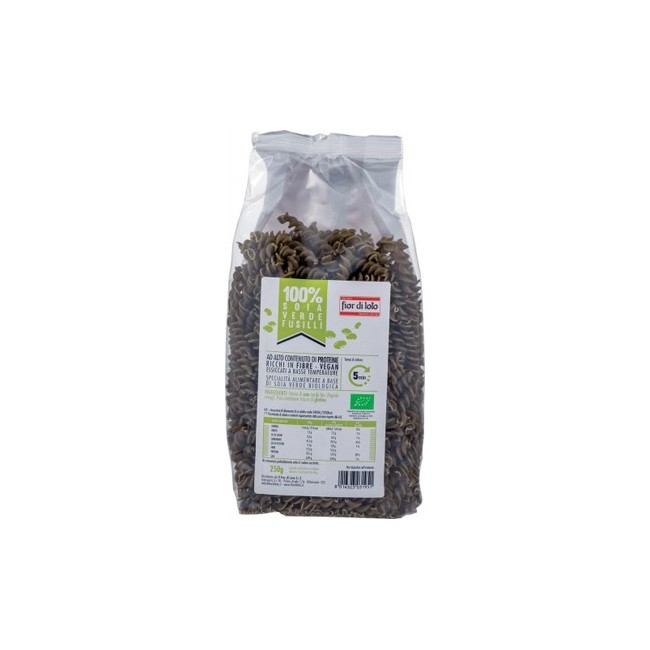 Fior di loto Fusilli di soia verde biologici 250 g Fior di loto Fusilli di soia verde biologici 250 g