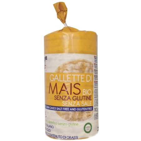 La Finestra sul cielo gallette di mais senza sale biologiche 110 g La Finestra sul cielo gallette di mais senza sale biologiche 110 g