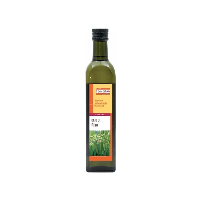 Fior di loto olio di riso condimento biologico 500 ml Fior di loto olio di riso condimento biologico 500 ml