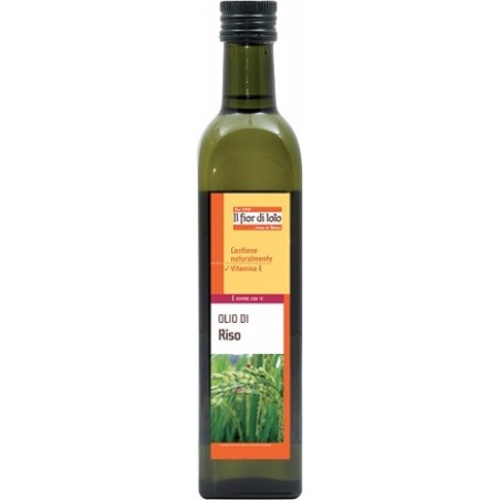 Fior di loto olio di riso condimento biologico 500 ml Fior di loto olio di riso condimento biologico 500 ml