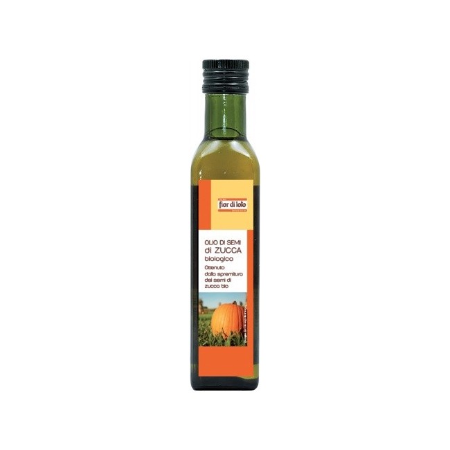 Fior di Loto Olio di semi di zucca biologico 250 ml Fior di Loto Olio di semi di zucca biologico 250 ml