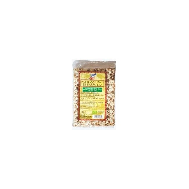 Pane azzimo di farro originale bio senza lievito e senza sale 200 g Pane azzimo di farro originale bio senza lievito e senza sale 200 g