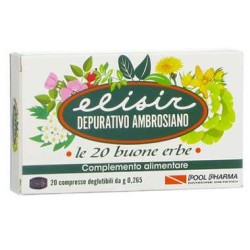 Elisir Depurativo Ambrosiano 20 Compresse
