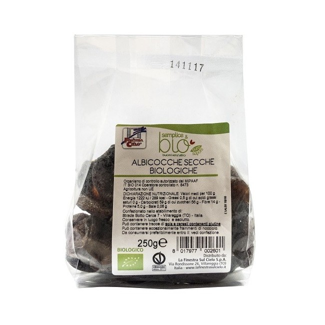 La finestra sul cielo Prugne secche reidratate con nocciolo bio 250 g La finestra sul cielo Prugne secche reidratate con nocciolo bio 250 g