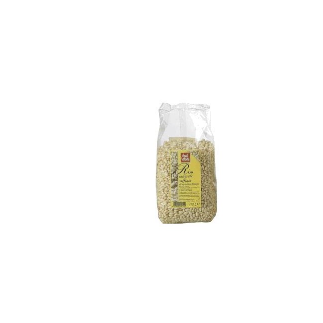 Baule Volante Riso soffiato integrale alimento biologico 125g Baule Volante Riso soffiato integrale alimento biologico 125g