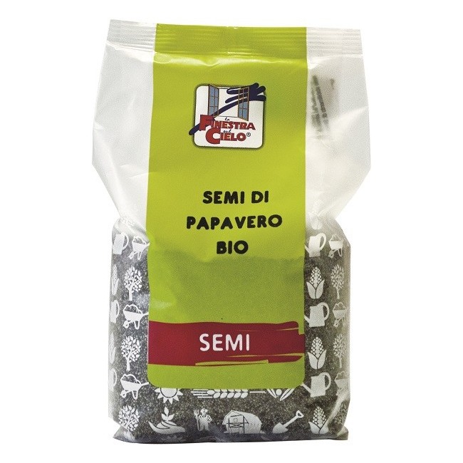 La Finestra sul cielo Semi di papavero alimento bio 250 g La Finestra sul cielo Semi di papavero alimento bio 250 g