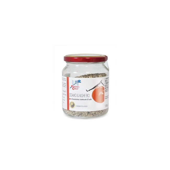 La Finestra sul cielo Sesamo e alghe alimento bio 150 g La Finestra sul cielo Sesamo e alghe alimento bio 150 g