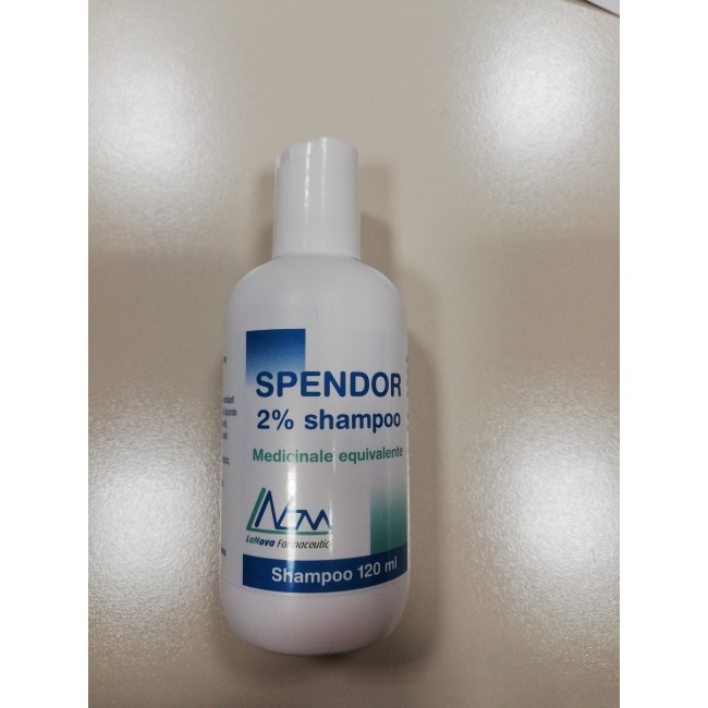 Lanova farmaceutici Spendor shampoo di ketoconazolo 120 ml 2% Lanova farmaceutici Spendor shampoo di ketoconazolo 120 ml 2%