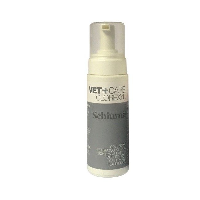 Eureka Vet Service Vetcare clorexyl schiuma dermatologica 150ml Eureka Vet Service Vetcare clorexyl schiuma dermatologica 150ml