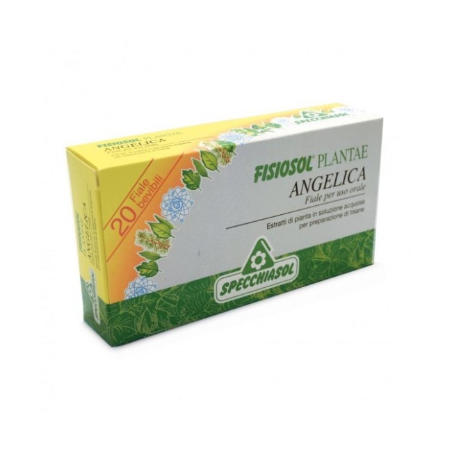 Specchiasol Fisiosol plantae angelica 20 fiale di oligoelementi Specchiasol Fisiosol plantae angelica 20 fiale di oligoelementi