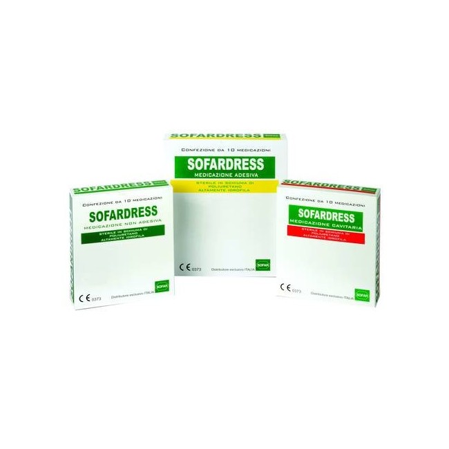Sofardress membrana non adesiva medicazione cm 10x10 4mm Sofardress membrana non adesiva medicazione cm 10x10 4mm