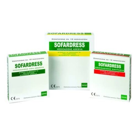 Sofardress membrana non adesiva medicazione cm 10x10 4mm Sofardress membrana non adesiva medicazione cm 10x10 4mm