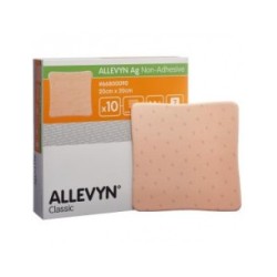 Allevyn adhesive medicazione di poliuretano 22,5x22,5cm 10 pezzi