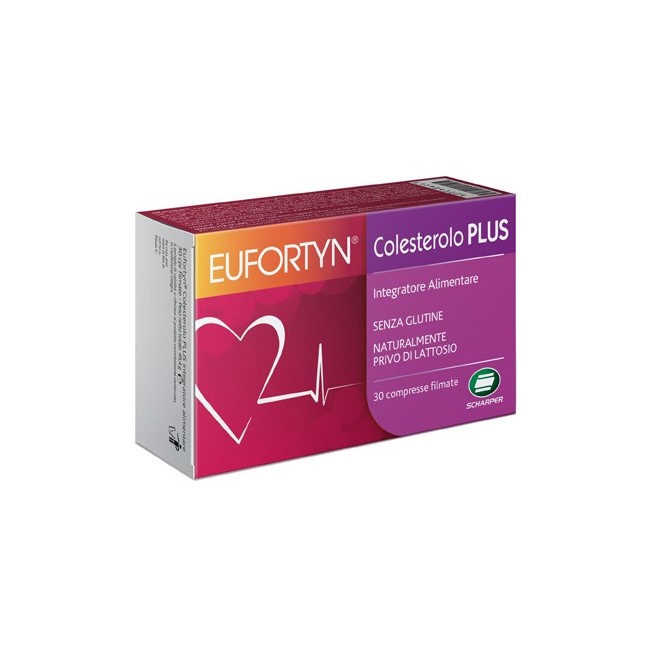 Scharper Eufortyn colesterolo plus integratore 30 compresse filmate