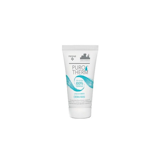Purotherm crema mani 75 ml previene e riduce le macchie cutanee Purotherm crema mani 75 ml previene e riduce le macchie cutanee