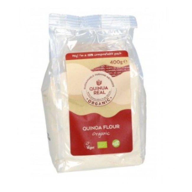Quinua real farina di quinoa senza glutine bio 400 g Quinua real farina di quinoa senza glutine bio 400 g