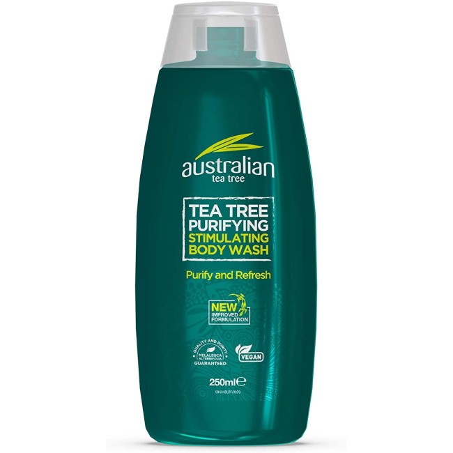 Australian tea tree detergente corpo purificante stimolante 250 ml Australian tea tree detergente corpo purificante stimolante 250 ml