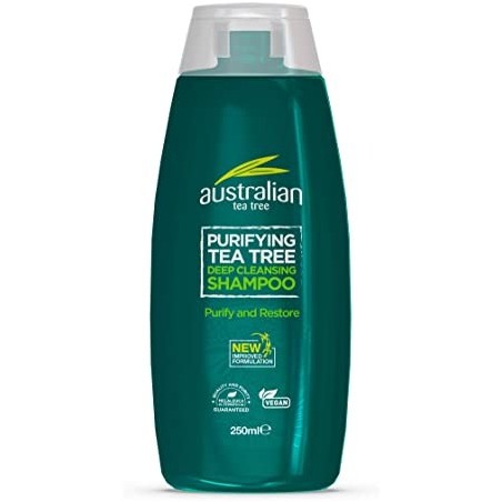 Australian tea tree shampoo purificante pulizia profonda 250ml Australian tea tree shampoo purificante pulizia profonda 250ml
