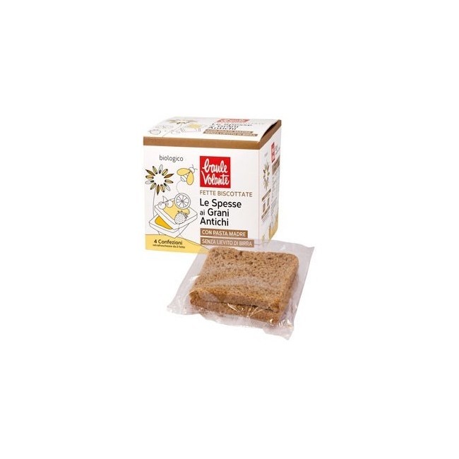 Baule Volante Fette biscottate grani antichi 300 g Baule Volante Fette biscottate grani antichi 300 g
