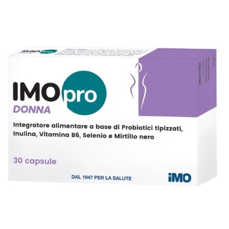 Imo Imopro donna 30 capsule integratore di probiotici Imo Imopro donna 30 capsule integratore di probiotici
