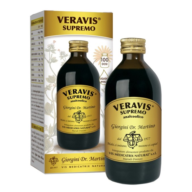 Dottor Giorgini Veravis supremo analcoolico 200 ml Dottor Giorgini Veravis supremo analcoolico 200 ml