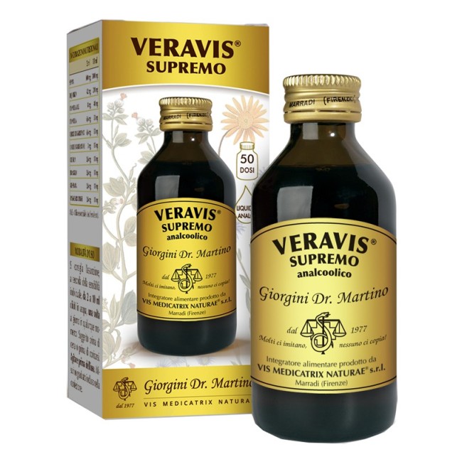 Dottor Giorgini Veravis supremo analcoolico liquido 100 ml Dottor Giorgini Veravis supremo analcoolico liquido 100 ml