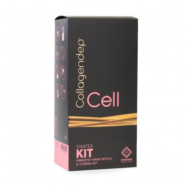 Erbozeta Collagendep cell starter kit 12 drink cap + smart bottle