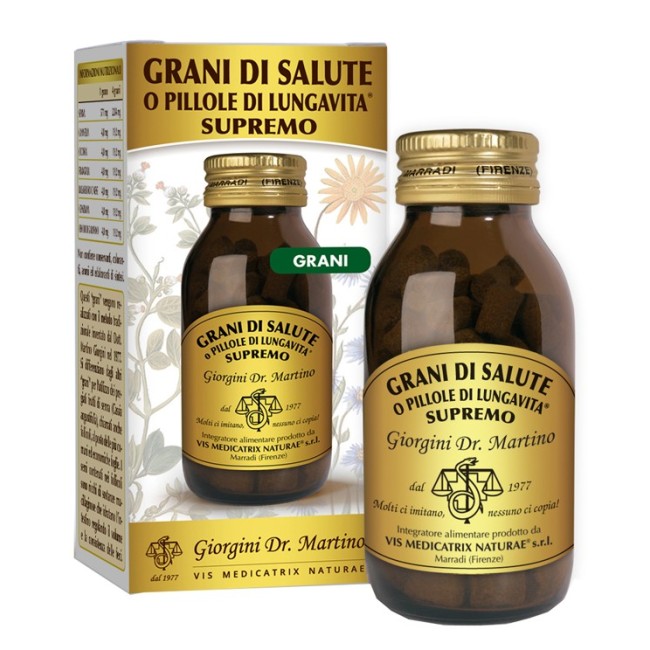 Dottor Giorgini Grani di salute o pillole di lungavita Dottor Giorgini Grani di salute o pillole di lungavita