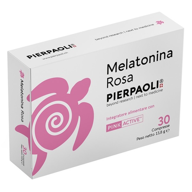 Melatonina rosa pierpaoli integratore 30 compresse