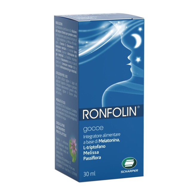 Scharper Ronfolin gocce integratore per dormire 30 ml