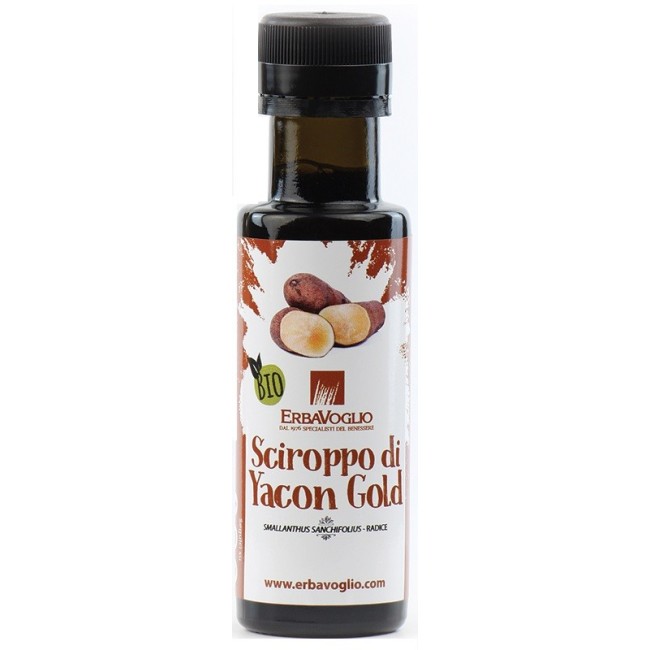 Erbavoglio Yacon gold sciroppo dolce bio 100 ml Erbavoglio Yacon gold sciroppo dolce bio 100 ml