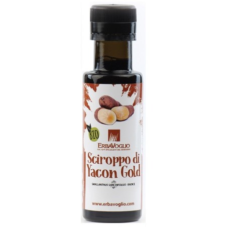 Erbavoglio Yacon gold sciroppo dolce bio 100 ml Erbavoglio Yacon gold sciroppo dolce bio 100 ml