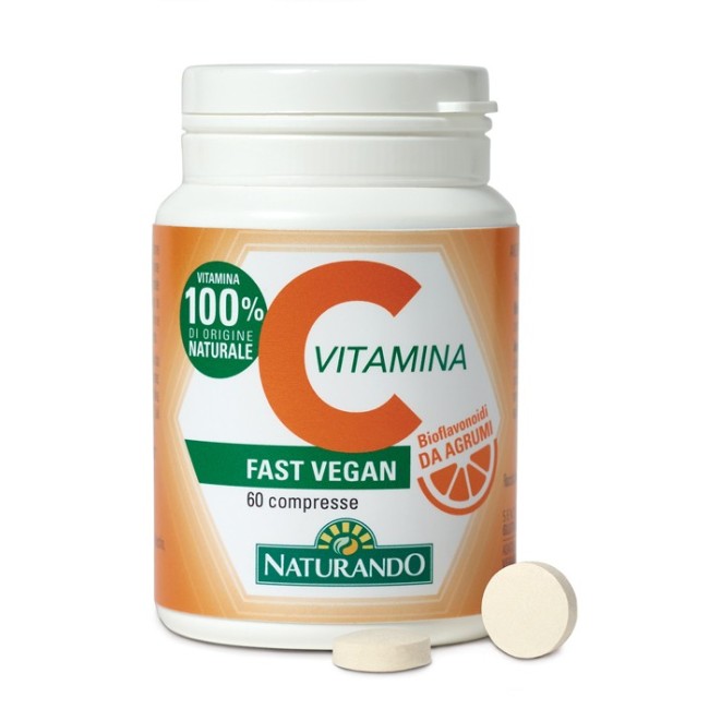 Naturando Vitamina c fast vegan integratore 60 compresse