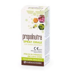 Farmaderbe Propolnutra spray orale con estratto di propoli 30 ml