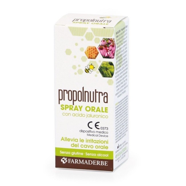 Farmaderbe Propolnutra spray orale con estratto di propoli 30 ml Farmaderbe Propolnutra spray orale con estratto di propoli 30 ml