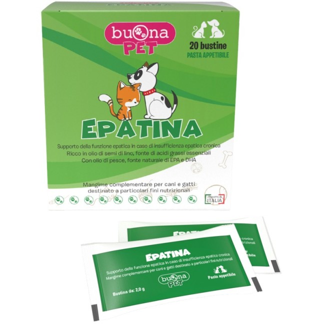 Steve jones Epatina 20 bustine mangime per il fegato di cani e gatti Steve jones Epatina 20 bustine mangime per il fegato di cani e gatti