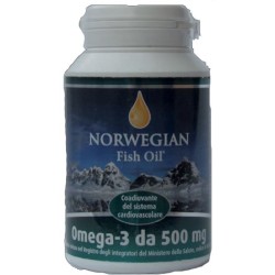 Norvegian oil fish Omega 3 integratore 180 capsule