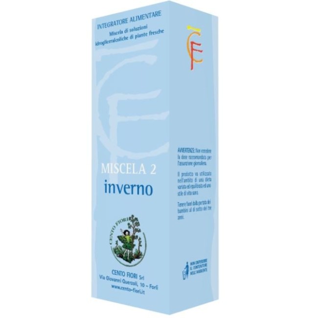 Cento fiori Miscela 2 inverno soluzione 500 ml Cento fiori Miscela 2 inverno soluzione 500 ml