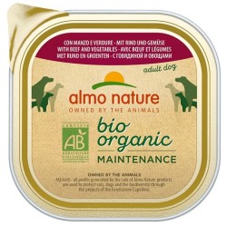 Daily menu bio dog manzo e verdure alimento per cani 300 g