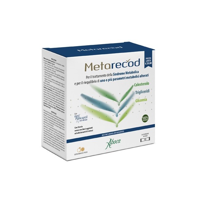 Aboca Metarecod 40 bustine granulari 