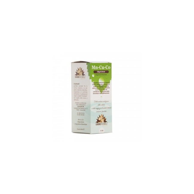 Erbe nobili Oligoceleste manganese rame cobalto gocce 50 ml