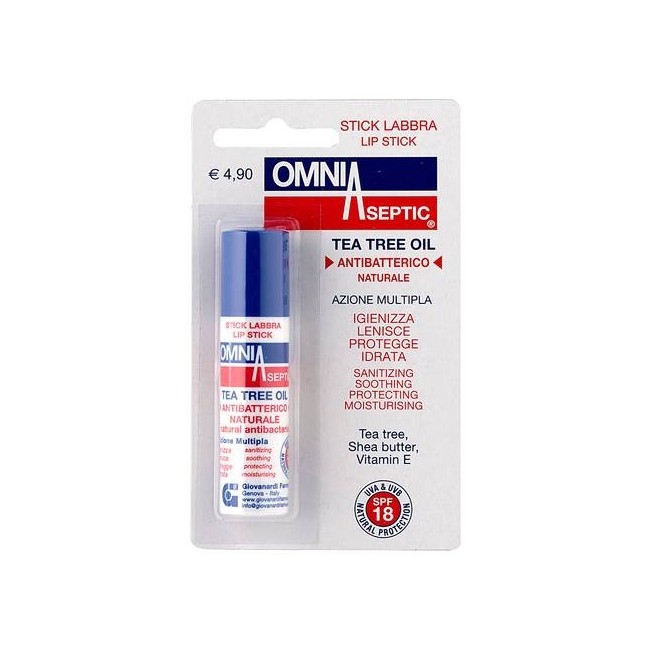 Giovanardi Omniaseptic stick labbra antibatterico 5,7ml Giovanardi Omniaseptic stick labbra antibatterico 5,7ml