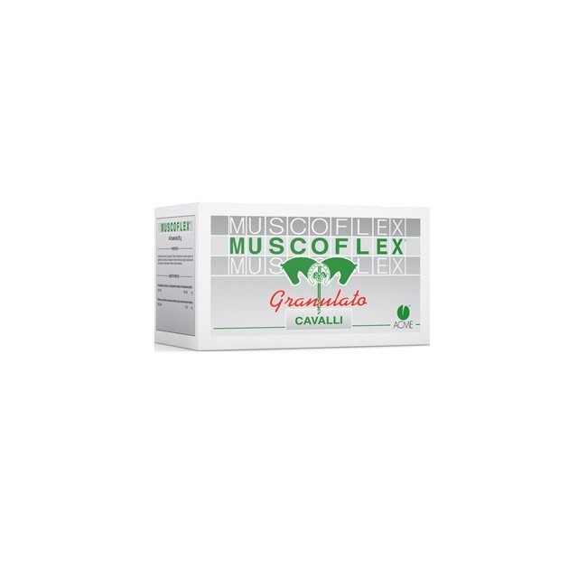 Acme Muscoflex granulato per cavalli 40 bustine 25 g Acme Muscoflex granulato per cavalli 40 bustine 25 g