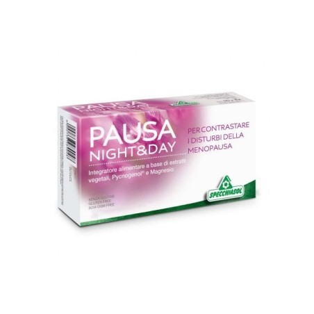 Specchiasol Pausa night&day 60 capsule integratore per la menopausa Specchiasol Pausa night&day 60 capsule integratore per la menopausa